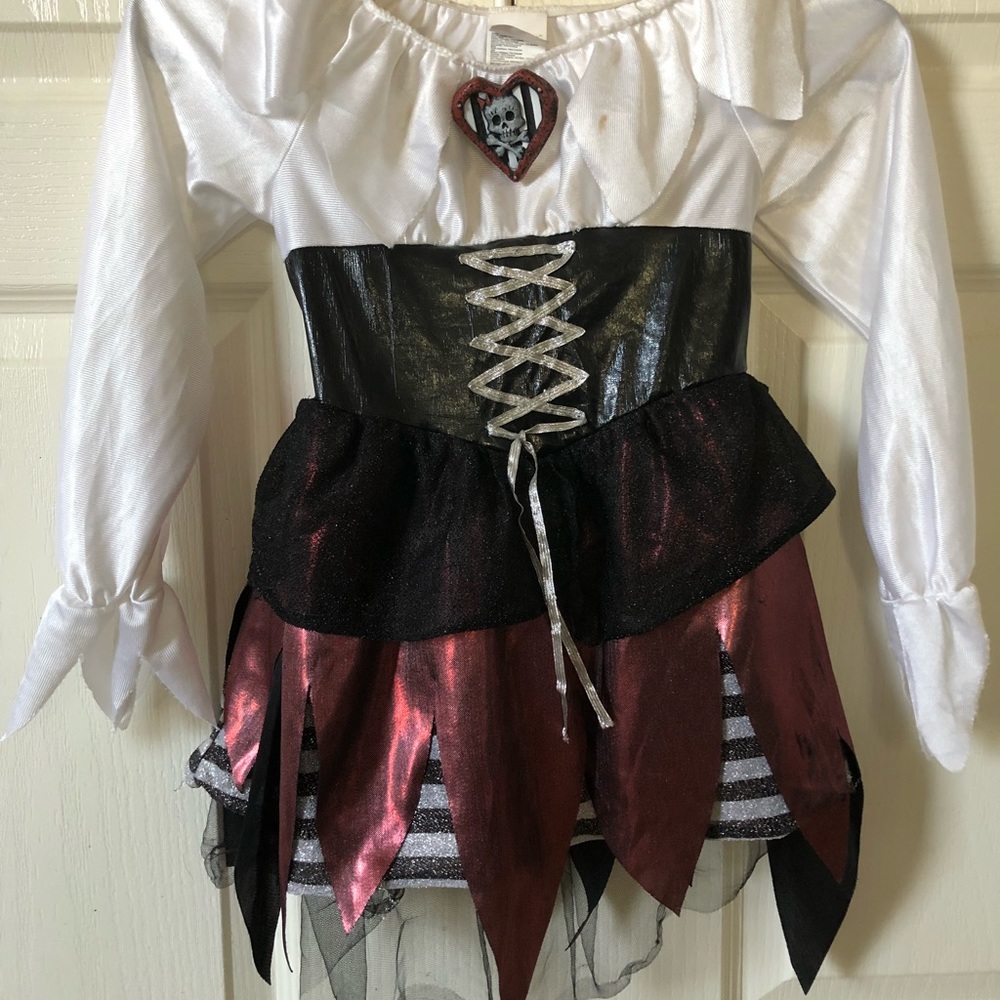 Little girls pirate costume